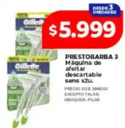 Supermayorista Vital Gillette prestobarba 3 oferta