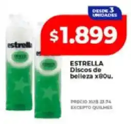 Supermayorista Vital Estrella discos de belleza oferta