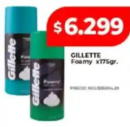 Supermayorista Vital Gillette Foamy oferta