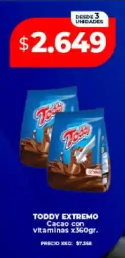 Supermayorista Vital Toddy extremo oferta
