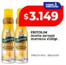 Supermayorista Vital Fritolim aceite aerosol manteca oferta