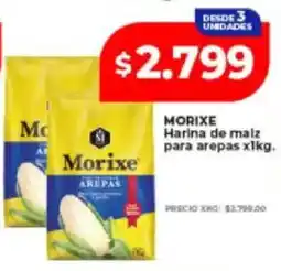 Supermayorista Vital Morixe harina de maiz para arepas oferta