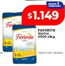 Supermayorista Vital Favorita harina 0000 oferta