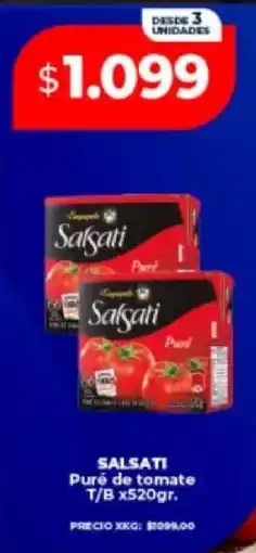 Supermayorista Vital Salsati puré de tomate oferta