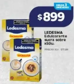 Supermayorista Vital Ledesma edulcorante sucra sobre oferta
