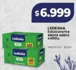 Supermayorista Vital Ledesma edulcorante stevia sobre oferta