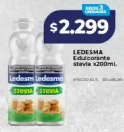 Supermayorista Vital Ledesma edulcorante stevia oferta