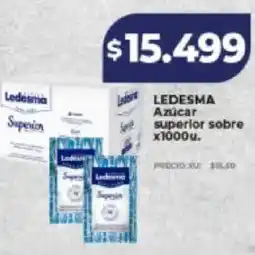 Supermayorista Vital Ledesma azúcar superior sobre oferta