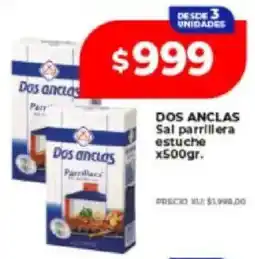 Supermayorista Vital Dos anclas sal parrillera oferta