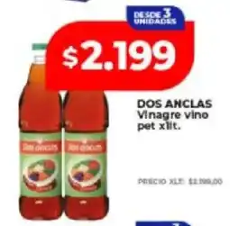 Supermayorista Vital Dos anclas vinagre vino pet xilt. oferta