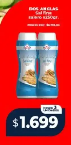 Supermayorista Vital Dos anclas sal fina oferta