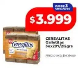 Supermayorista Vital Cerealitas galletitas oferta