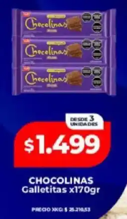 Supermayorista Vital Chocolinas galletitas oferta