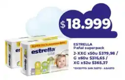 Supermayorista Vital Estrella pañal superpack oferta