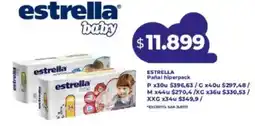 Supermayorista Vital Estrella baby pañal hiperpack oferta