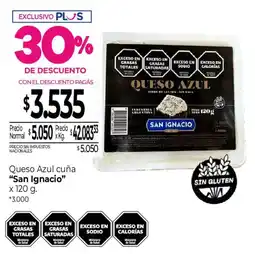 La Anonima San ignacio queso azul cuña oferta