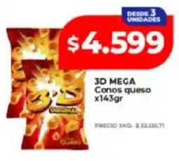 Supermayorista Vital 3d conos queso oferta
