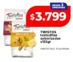 Supermayorista Vital Twistos tostaditas saborizadas oferta
