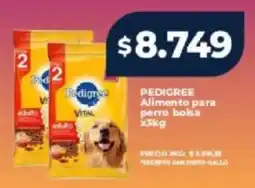 Supermayorista Vital Pedigree alimento para perro bolsa oferta