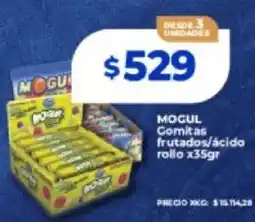 Supermayorista Vital Mogul gomitas frutados/ácido rollo oferta