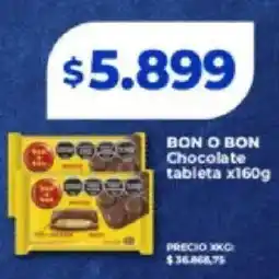 Supermayorista Vital Bon o bon chocolate tableta oferta