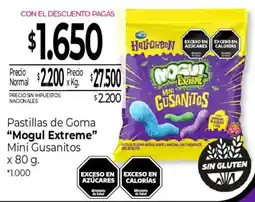 La Anonima Mogul Extreme pastillas de goma mini gusanitos oferta