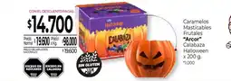 La Anonima Arcor caramelo masticable frutal calabaza halloween oferta