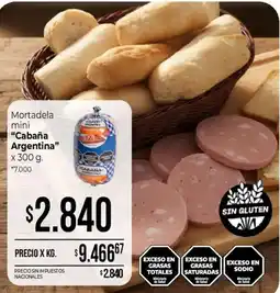 La Anonima Cabaña mortadela mini argentina oferta