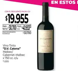 La Anonima D.v. catena vino tinto oferta