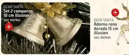 Sodimac Dear santa set 2 campanas oferta