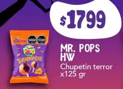 Nini Mayorista Mr. Pops chupetin terror oferta