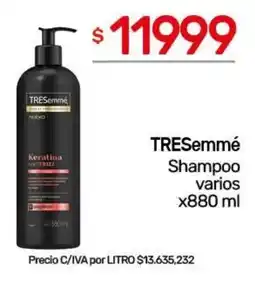 Nini Mayorista Tresemmé shampoo varios oferta