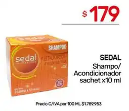 Nini Mayorista Sedal shampoo/acondicionador oferta