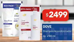 Nini Mayorista Dove shampoo/acondicionador oferta