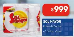 Nini Mayorista Sol mayor rollos de cocina oferta