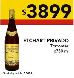 Nini Mayorista Etchart privado Torrontés oferta