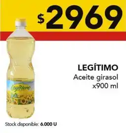 Nini Mayorista Legítimo aceite girasol oferta
