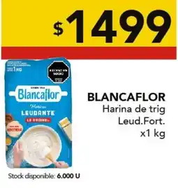 Nini Mayorista Blancaflor harina de trigo leud.fort. oferta