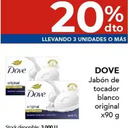 Nini Mayorista Dove jabón de tocador blanco original oferta