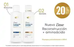 Nini Mayorista Dove reconstrucción aminoácido oferta