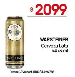 Nini Mayorista Warsteiner cerveza lata oferta