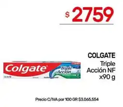 Nini Mayorista Colgate triple accion nf oferta