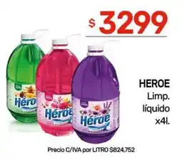 Nini Mayorista Heroe limp. liquido oferta