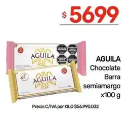 Nini Mayorista Aguilá chocolate barra semiamargo oferta