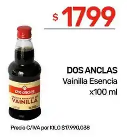 Nini Mayorista Dos anclas vainilla esencia oferta
