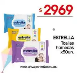 Nini Mayorista Estrella toallas húmedas oferta