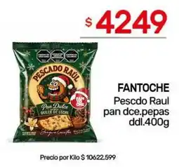 Nini Mayorista Fantoche pescado raul pan dce.pepas ddl.400g oferta