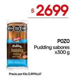 Nini Mayorista Pozo pudding sabores oferta