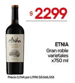 Nini Mayorista Etnia gran roble varietales oferta