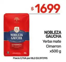 Nini Mayorista Nobleza gaucha yerba mate cimarron oferta